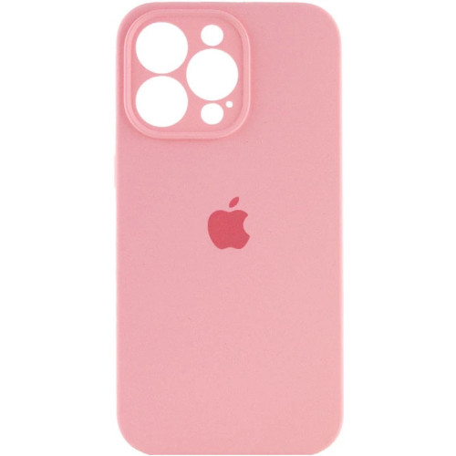 Чехол Silicone Case Full Camera для iPhone 16 Pro Max Light Pink