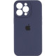 Чехол Silicone Case Full Camera для iPhone 16 Pro Max Midnight Blue