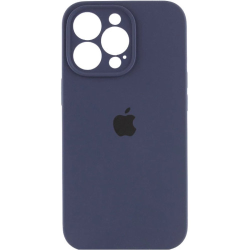 Чохол Silicone Case Full Camera для iPhone 16 Pro Max Midnight Blue