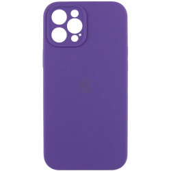 Чехол Silicone Case Full Camera для iPhone 16 Pro Max Amethyst