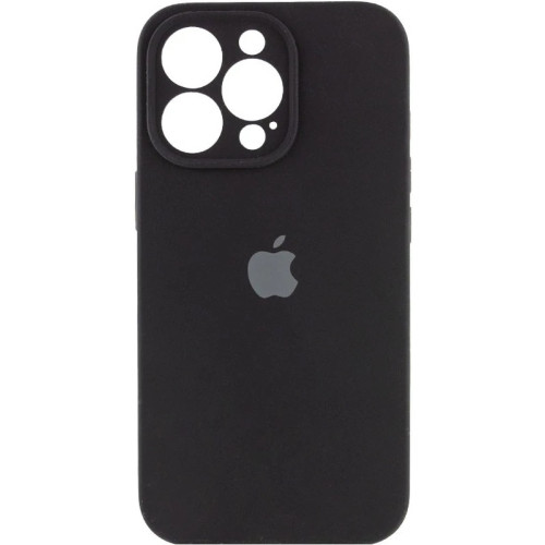 Чохол Silicone Case Full Camera для iPhone 16 Pro Max Black