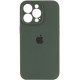 Чехол Silicone Case Full Camera для iPhone 16 Pro Cyprus Green - Фото 1