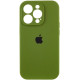 Чехол Silicone Case Full Camera для iPhone 16 Pro Dark Olive - Фото 1