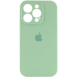 Чехол Silicone Case Full Camera для iPhone 16 Pro Pistachio