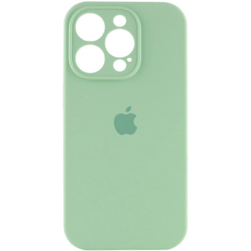 Чехол Silicone Case Full Camera для iPhone 16 Pro Pistachio