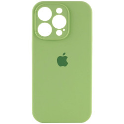 Чехол Silicone Case Full Camera для iPhone 16 Pro Mint