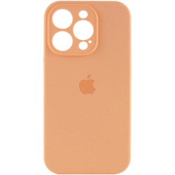 Чехол Silicone Case Full Camera для iPhone 16 Pro Cantaloupe