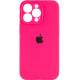 Чехол Silicone Case Full Camera для iPhone 16 Pro Barbie Pink