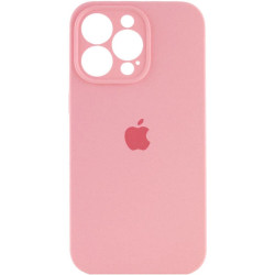 Чехол Silicone Case Full Camera для iPhone 16 Pro Light Pink