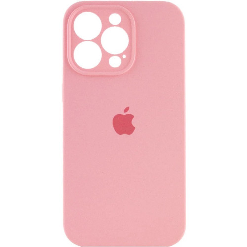 Чехол Silicone Case Full Camera для iPhone 16 Pro Light Pink