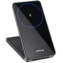 Беспроводное зарядное устройство Proove Metal Edge 3 in 1 Gray (WSME15010003)