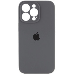 Чохол Silicone Case Full Camera для iPhone 16 Pro Dark Gray