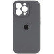 Чехол Silicone Case Full Camera для iPhone 16 Pro Dark Gray