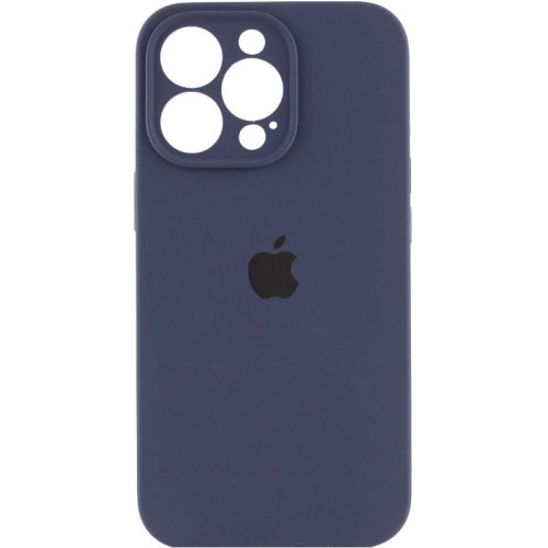 Чехол Silicone Case Full Camera для iPhone 16 Pro Midnight Blue