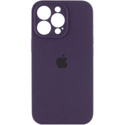 Чехол Silicone Case Full Camera для iPhone 16 Pro Elderberry