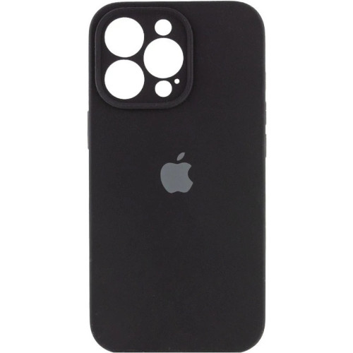 Чехол Silicone Case Full Camera для iPhone 16 Pro Black