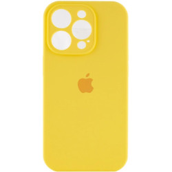 Чехол Silicone Case Full Camera для iPhone 16 Pro Mellow Yellow