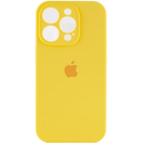 Чохол Silicone Case Full Camera для iPhone 16 Pro Mellow Yellow