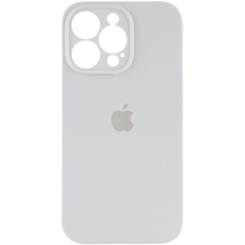 Чехол Silicone Case Full Camera для iPhone 16 Pro White