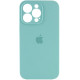 Чехол Silicone Case Full Camera для iPhone 16 Pro Marine Green