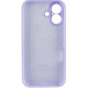Чехол Silicone Case Full Camera для iPhone 16 Lavender - Фото 2