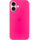Чохол Silicone Case Full Camera для iPhone 16 Barbie Pink - Фото 1