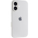Чехол Silicone Case Full Camera для iPhone 16 White