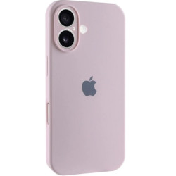 Чехол Silicone Case Full Camera для iPhone 16 Chalk Pink