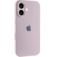 Чехол Silicone Case Full Camera для iPhone 16 Chalk Pink - Фото 1