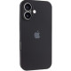 Чехол Silicone Case Full Camera для iPhone 16 Black