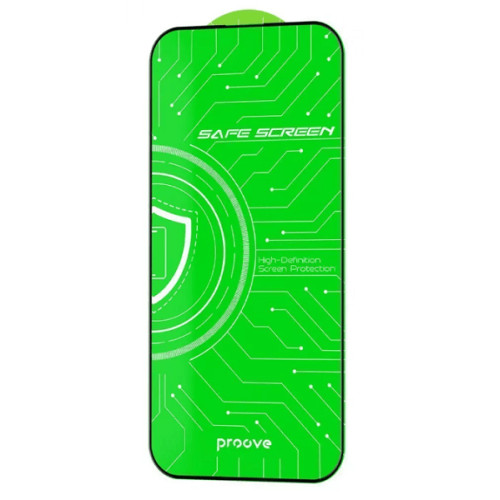 Захисне скло Proove Safe Screen для iPhone 14 Pro/15/16 Black (PGPPXI14P001)