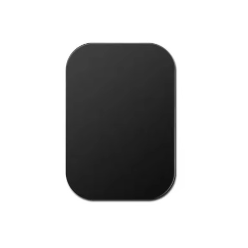 Магнітний тримач-пластина для смартфону (45x65mm) Black