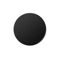 Магнітний тримач-пластина для смартфону круглий (40x40mm) Black