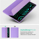 Чехол-книжка ArmorStandart Smart Fold Pen для Samsung Tab A9 Plus X210/X216 Light Purple (ARM75000) - Фото 5