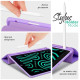 Чохол-книжка ArmorStandart Smart Fold Pen для Samsung Tab A9 8.7 X110/X115 Light Purple (ARM74993) - Фото 4