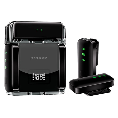 Мікрофон петличний бездротовий Proove Live Black (PLWM00012101)