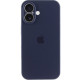 Чохол Silicone Case Full Camera для iPhone 16 Midnight Blue