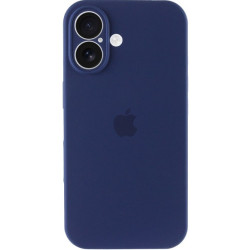 Чехол Silicone Case Full Camera для iPhone 16 Deep Navy