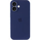 Чехол Silicone Case Full Camera для iPhone 16 Deep Navy