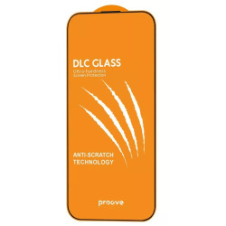 Защитное стекло Proove DLC для iPhone 15 Pro Black (PGDLCI15P001)