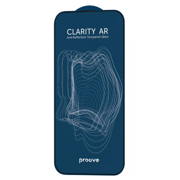 Захисне скло Proove Clarity AR для iPhone 16 Pro Max Black (PGCARI16PM01)
