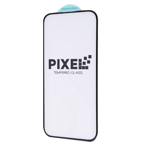Защитное стекло FULL SCREEN PIXEL для iPhone 14 Pro/15/16 Black