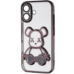 Чехол Shining Bear Case Protected Camera iPhone 16 Black