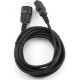 Кабель питания Cablexpert PC-189 (С13-С14) 3*0.5 мм 1.8m Black - Фото 2