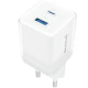 Сетевое зарядное устройство Proove Pure GaN Plus 30W (Type-C + USB) White (WCPU30111202) - Фото 1