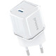 Сетевое зарядное устройство Pure GaN 30W Type-C White (WCPU30012202) - Фото 1