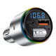 FM-трансмітер Proove FM Launcher Power Drive 30W (PD+QC3.0) Type-C+USB+AUX Silver (FMPD30110006) - Фото 2
