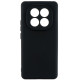 Чехол Silicone Case Full Camera для Xiaomi Redmi Note 14 Pro 5G/Poco X7 Black