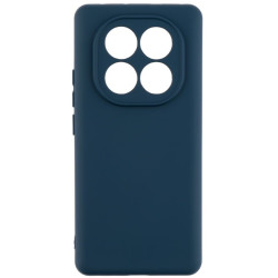 Чохол Silicone Case Full Camera для Xiaomi Redmi Note 14 Pro 5G/Poco X7 Dark Blue