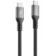 Кабель Proove ReGen Silicone Type-C to Type-C 60W 1m Black (CCRS60002201) - Фото 1